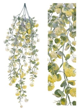 ZWISAJĄCE GĘSTE PNĄCZE GAŁĄZKI SZTUCZNE KWIATY