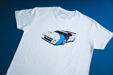 Koszulka t-shirt moto fana BMW M1 PROCAR 1979