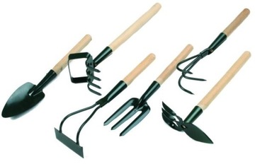 KOMPLET DZIAŁKOWCA ZESTAW NARZĘDZIA OGRODNICZE