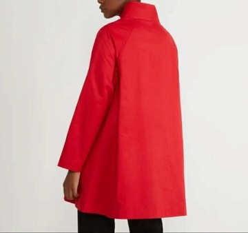Płaszcz rozkloszowany Masai czerwony S