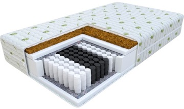 Materac 80x200 kokos pocket PALOMA Aloevera 22cm