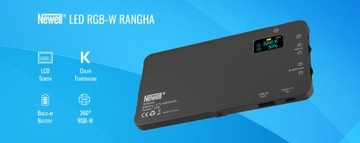Светодиодная лампа Newell RGB-W Rangha 2500K–9900K Металл 1500 люкс 4000 мАч 750лм