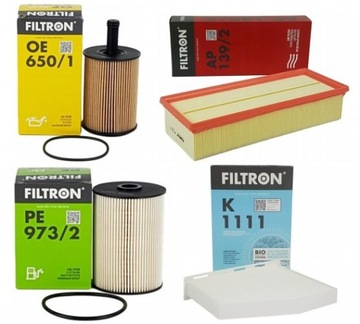 KOMPLET FILTRÓW FILTRON SKODA OCTAVIA 2.0TDI