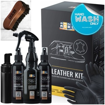 PREPARAT DO CZYSZCZENIA I PIELĘGNACJI SKÓR ADBL LEATHER KIT