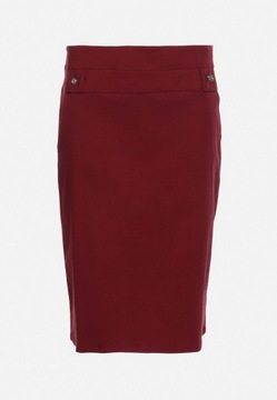 Born2Be Czerwona Spódnica damska 4XL Ołówkowe