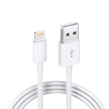 КАБЕЛЬ 2 ШТ. 1 М USB КАБЕЛЬ ЗАРЯДНОГО УСТРОЙСТВА LIGHTNING ДЛЯ IPHONE 8/11/12/13/14