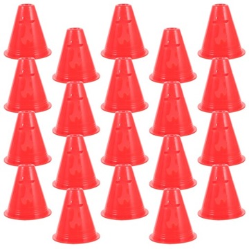 Роликовые коньки с препятствиями 20 шт.