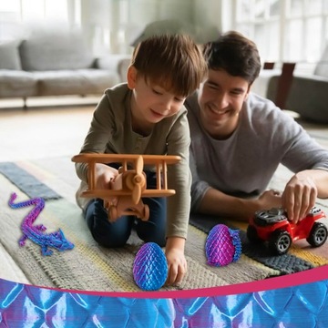 3D Хрустальная игрушка-дракон Игрушка в форме яйца-дракона. Игрушка