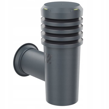 Камин с боковой вентиляцией SideVent fi110 RAL 7016