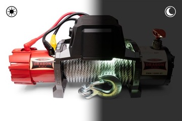 6T DRAGON WINCH 12V ELECTRIC CABLE WINCH для автоэвакуатора