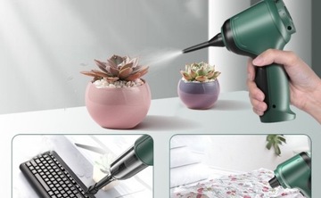 РУЧНОЙ МОЩНЫЙ БЕСПРОВОДНОЙ АВТОМОБИЛЬНЫЙ ПЫЛЕСОС ДЛЯ ДОМА В АВТОМОБИЛЬНОМ ВОЗДУХОДУВКЕ 2в1