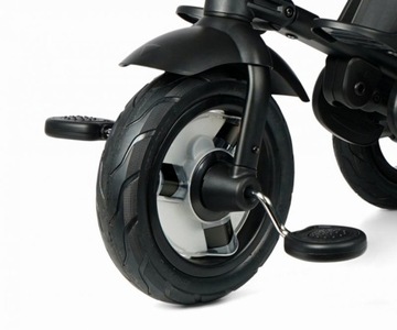 Трехколесный велосипед Qplay Rito Deluxe, зеленый резиновый