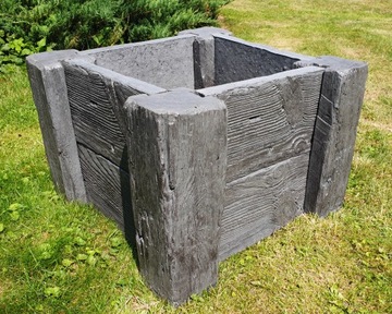 Цветочный горшок для овощей, бетон, имитация дерева, бетонные плиты № 7А