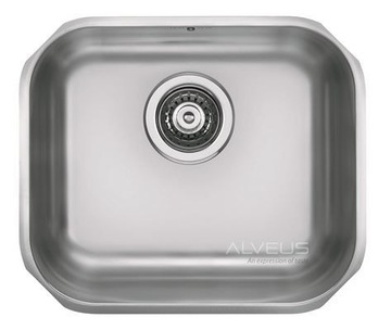 ALVEUS VARIANT 40 zlewozmywak stalowy satynowy podwieszany