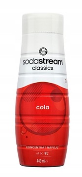 Syrop SodaStream do Saturatora Cola Koncentrat Wody 440ml Data: 11/01/2026