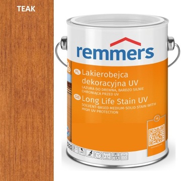 DAUERSCHUTZ LAKIEROBEJCA UV+ REMMERS 5 L TEAK