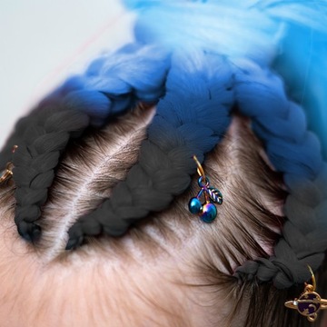 СИНТЕТИЧЕСКИЕ ВОЛОСЫ ДЛЯ МОСТОВ ЦВЕТНЫЕ OMBRE BRIDGE EXTENSIONS 130CM