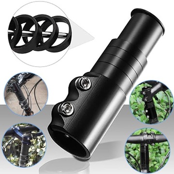 COICER Podwyższenie kierownicy roweru 28,6 mm / 13,6 x 2,86 cm