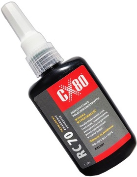 CX80 RC70 KLEJ ANAEROBOWY USZCZELNIENIE DO METALI GWINTÓW 50ML