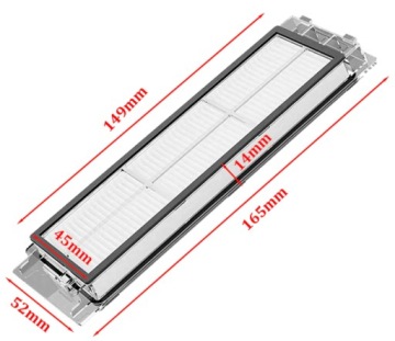 НАБОР ЩЕТКОВ ФИЛЬТРЫ ДЛЯ ROBOROCK S50, S55, E4, E5, S5 Max, S6 MaxV / Pure