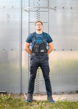 NEO 81-603-M Рабочая футболка темно-синего цвета с камуфляжем, размер М