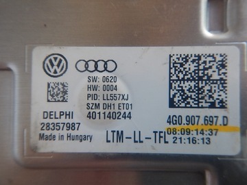 AUDI A6 C7 VW GOLF VII MĚNIČ MODUL FULL LED 4G0907697D