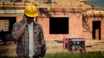 ГЕНЕРАТОР МОЩНОСТИ 2200ВТ 5КМ AVR ОДНОФАЗНЫЙ ГЕНЕРАТОР + МАСЛО 600МЛ