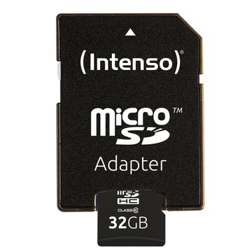 КАРТА ПАМЯТИ INTENSO microSD 32 ГБ + SD-адаптер