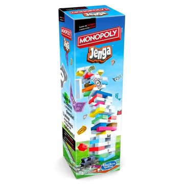 GRA JENGA MONOPOLY ORYGINALNA HASBRO