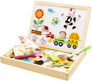 УЧЕБНАЯ МАГНИТНАЯ ДОСКА МНОГОФУНКЦИОНАЛЬНАЯ МАГНИТНАЯ МЕЛ СУХОЙ