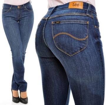 LEE spodnie LOW waist SLIM jeans JADE _ W25 L33