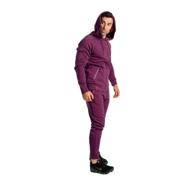 ROZPINANA BLUZA Z KAPTUREM NOVA PLUM STRIX XL