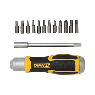 WKRĘTAK GRZECHOTKA 12 KOŃCÓWEK DWHT69233-0 DEWALT