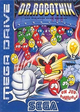 Dr Robotniks Mean Bean Machine - SEGA MEGA DRIVE SMD PAL SAM CARTRIDGE