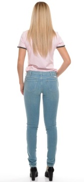 WRANGLER spodnie jeans low skinny COURTNEY W31 L32