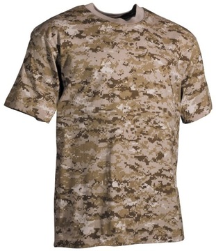 Koszulka US digital desert odcienie beżu 170 g XL