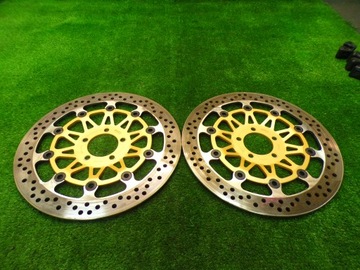 TARCZA HAMULCOWA PRZÓD PRZEDNIA KAWASAKI ZX12R 02r