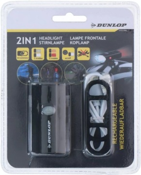 Ліхтар велосипедний Dunlop 2 в 1 472843