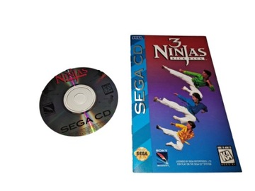 3 Ninjas Kick Back / NTSC-U / Sega CD