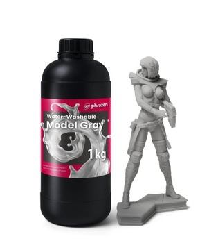 Żywica UV Phrozen Water-Washable Model Grey Szary 1l 1kg
