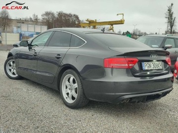Audi A5 8T Coupe 2.0 TDI 170KM 2010 Audi A5 Sportback Zarejestrowany, LED, Xenon, Aktualne OC i BT, Mozliwa za, zdjęcie 3