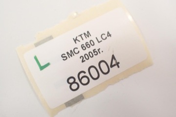 Радиатор левый KTM SMC 625 640 660 LC4 2006 г.