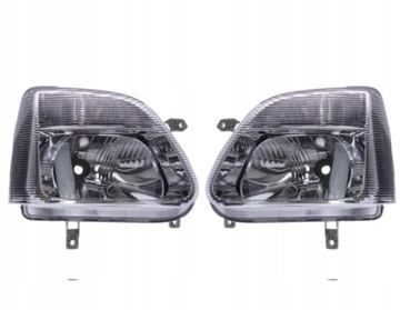 2× SVĚTLOMET L (H4, ELELKTRICKÝ BARVA WKLADU: CZARNY) OPEL AGILA SUZUKI