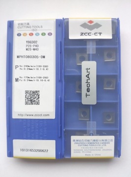 Płytki wieloostrzowe MPHT080305-DM YBG302 FV