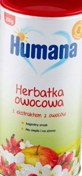 HUMANA Herbatka Owocowa po 8 miesiącu 200 g