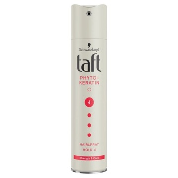 TAFT KERATIN ULTRA STRONG LAKIER DO WŁOSÓW 250 ML