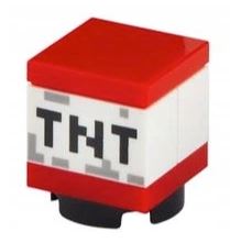 LEGO DYNAMIT 3004pb122 Minecraft TNT v.2 NOWY (2g)