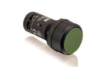 CP1-10G-01-Przycisk wklęsły 1NC zielony