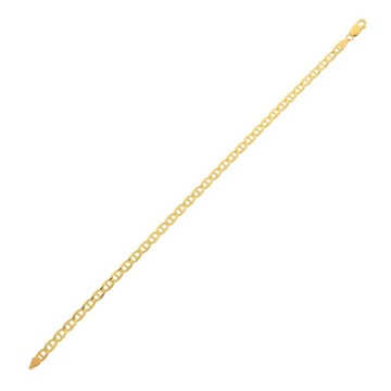 Złota bransoletka pełna gucci 20,5 cm pr. 585