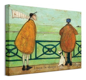 Sam Toft Musztardowie na Spacerze Obraz 40x30 cm
